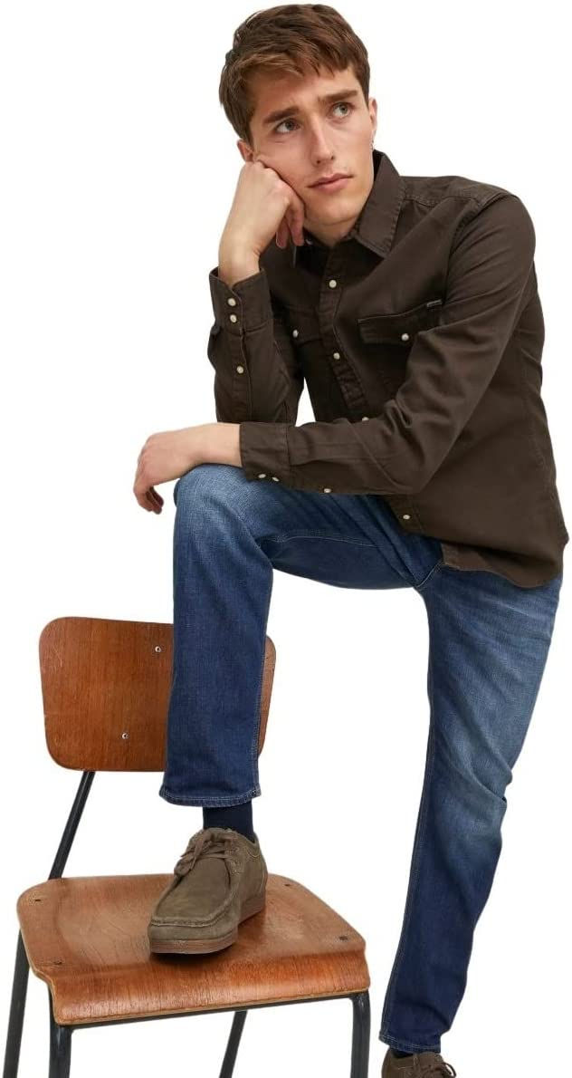 الصورة المصغرة: جاك آند جونز بنطلون جينز رجالي بقصّة مريحة