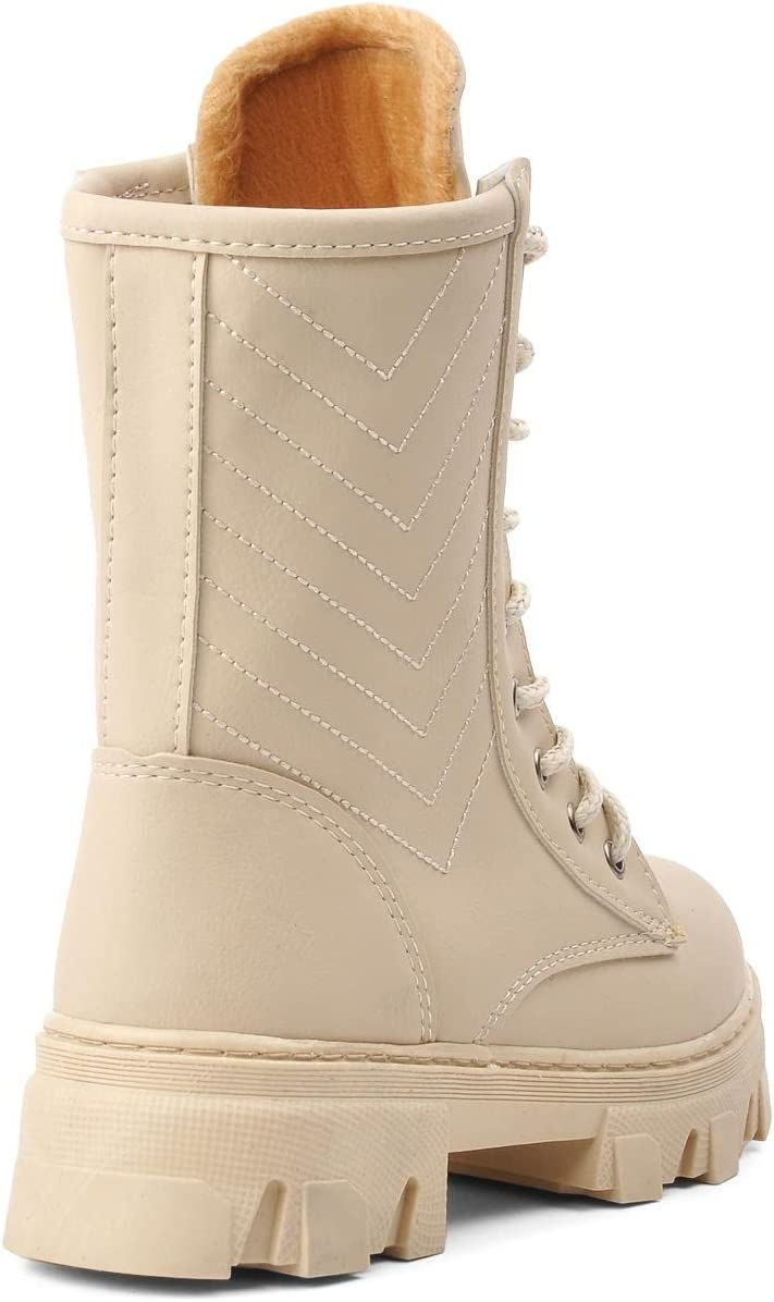 الصورة المصغرة: حذاء أياكمود للبنات من الصوف الداخلي الكريمي