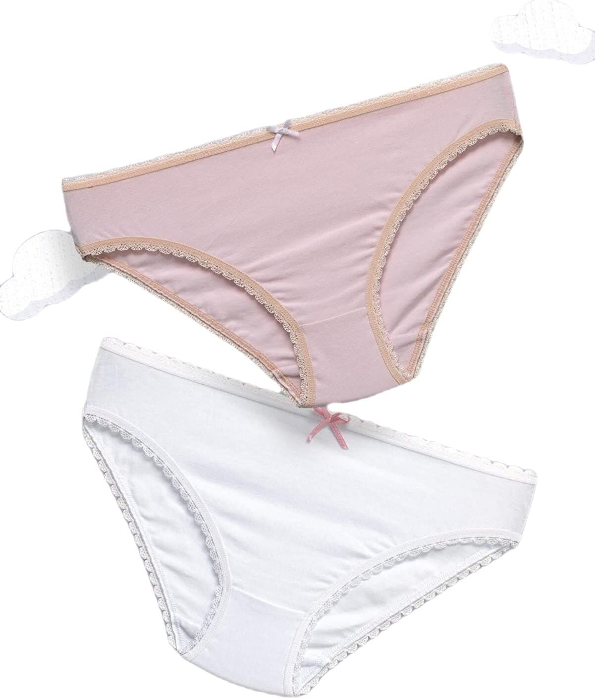  سراويل قطنية للبنات من قطعتين