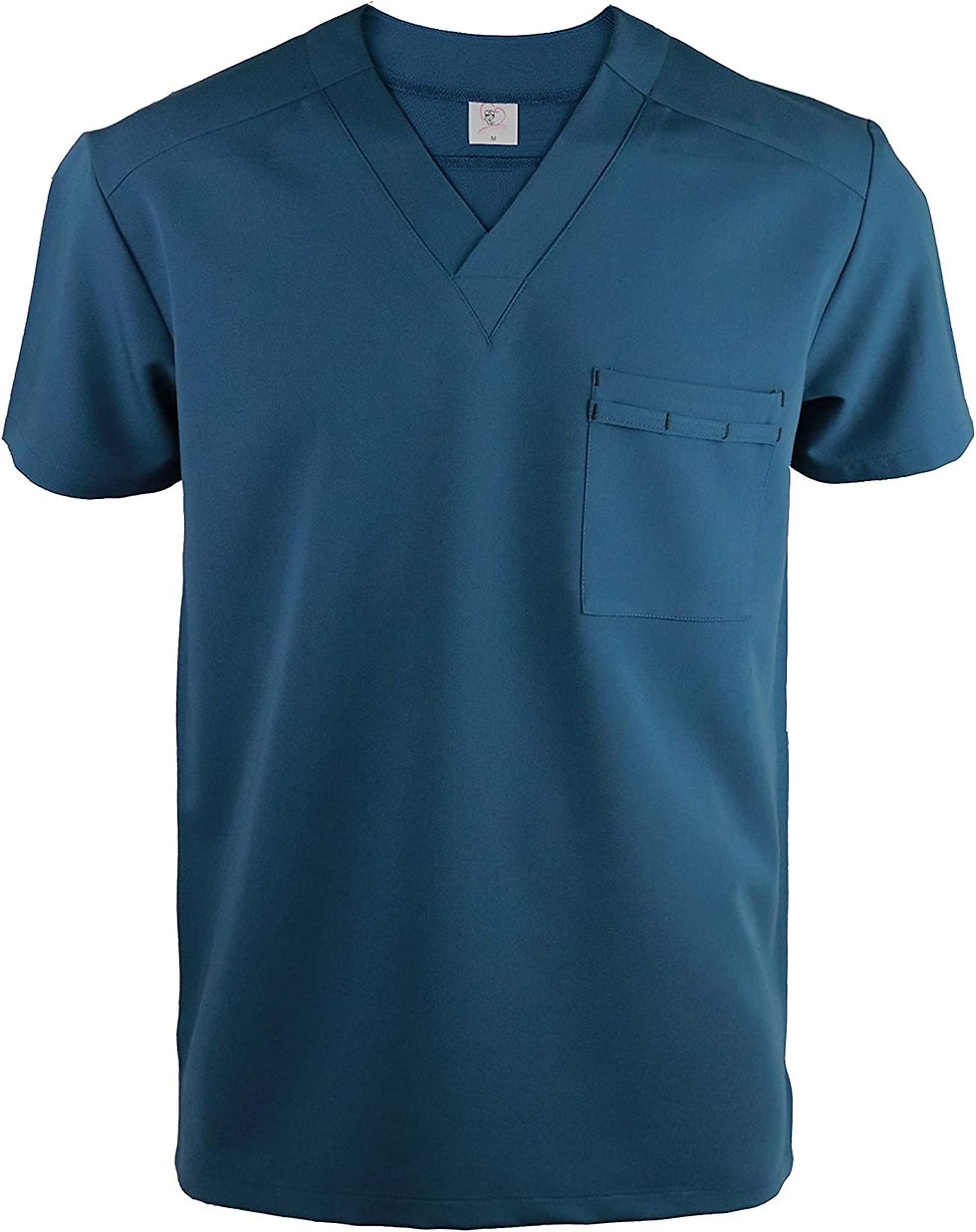 الصورة المصغرة: JONATHAN UNIFORM Men's V-Neck Stretch Tunic Top with 1 Pocket for Beauty, Denta