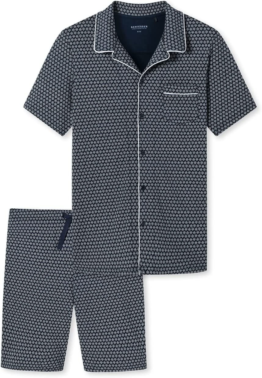 الصورة المصغرة: Schiesser Pajamas Short Pajamas Set Men