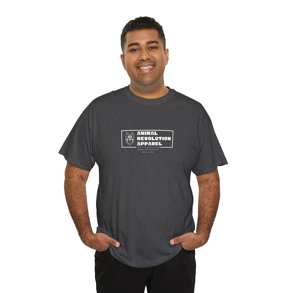 Thumbnail: Animal Revolution Apparel Unisex Heavy Cotton Tee
