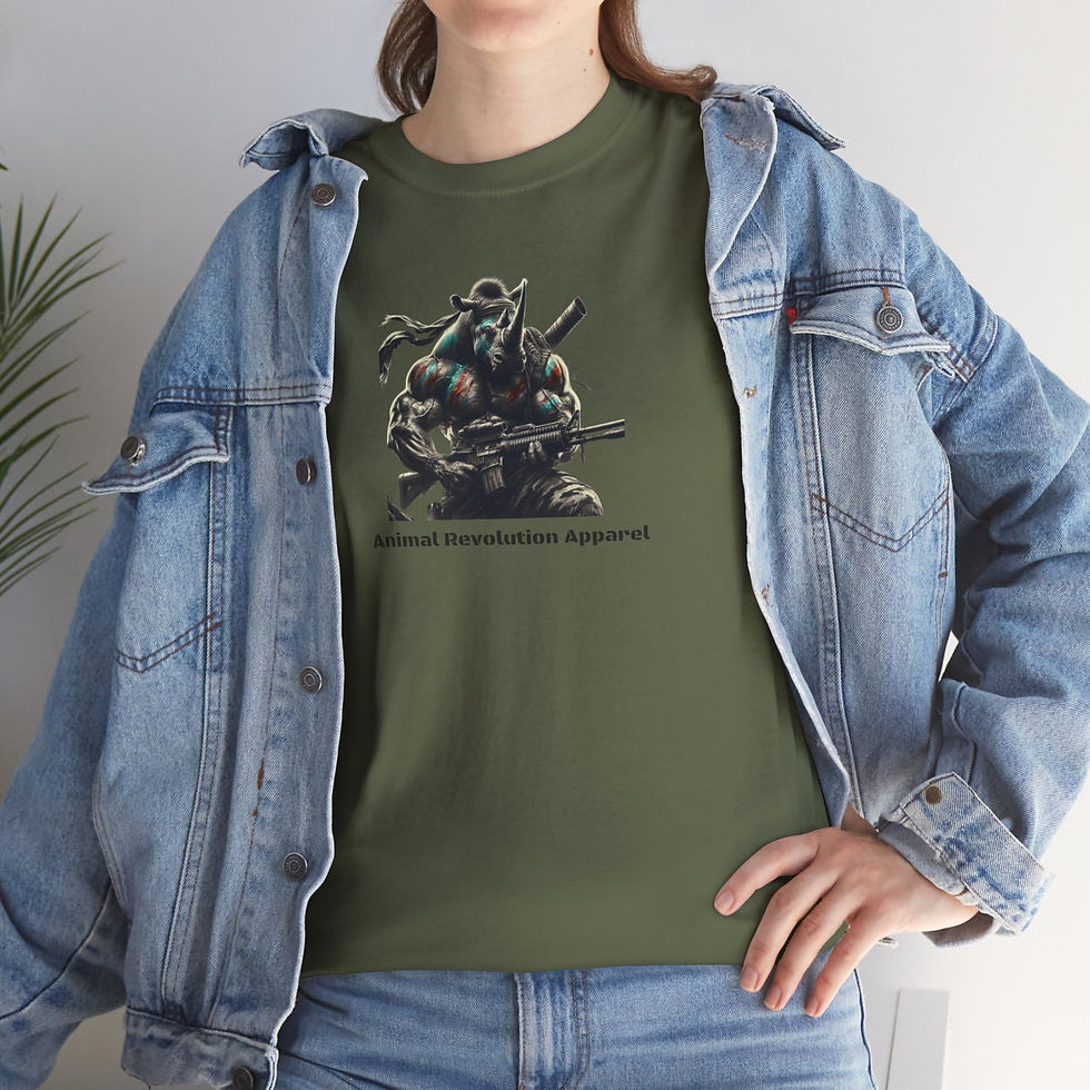 Thumbnail: Rhino Rage Unisex Heavy Cotton Tee