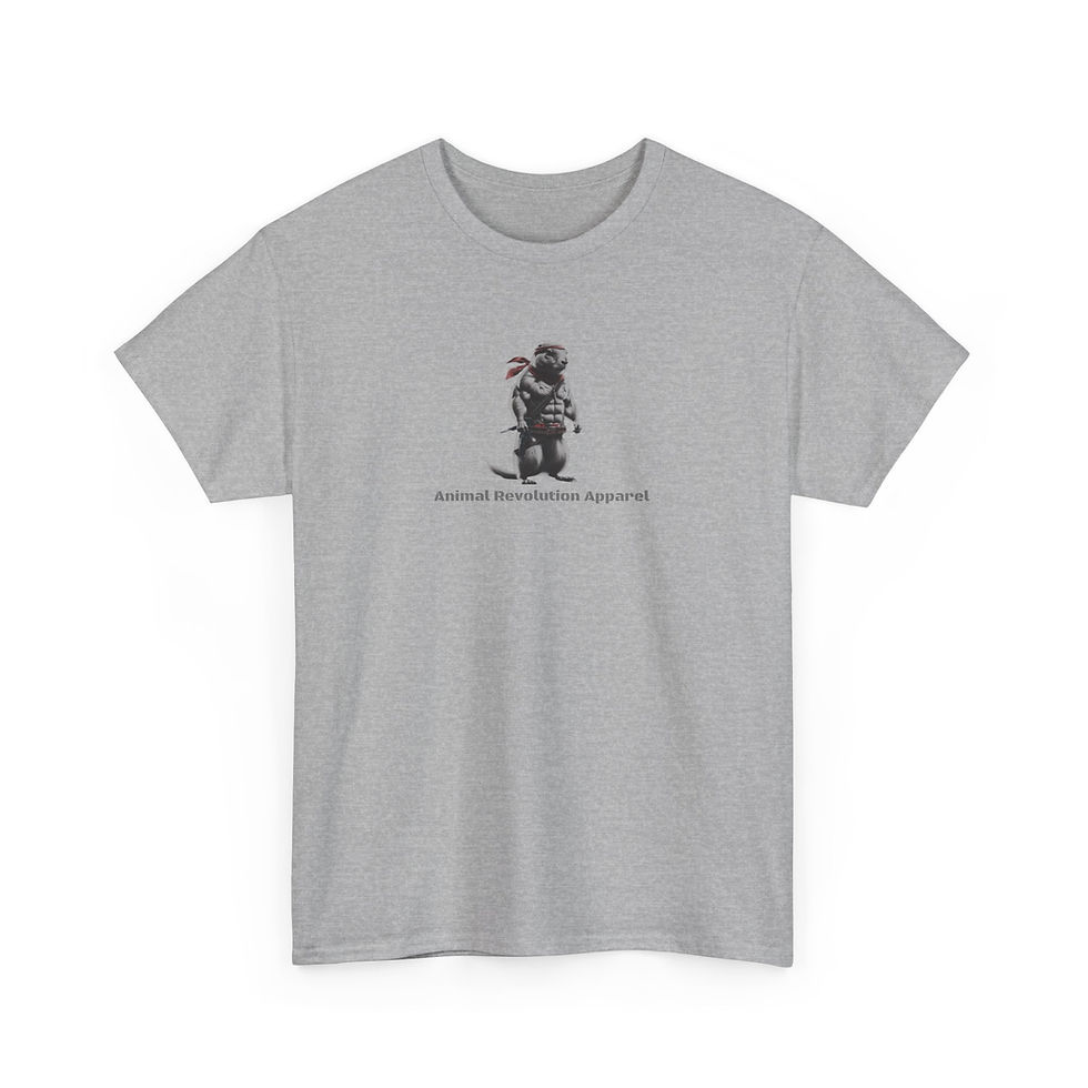 Thumbnail: Muscle Prairie Dog Unisex Heavy Cotton Tee