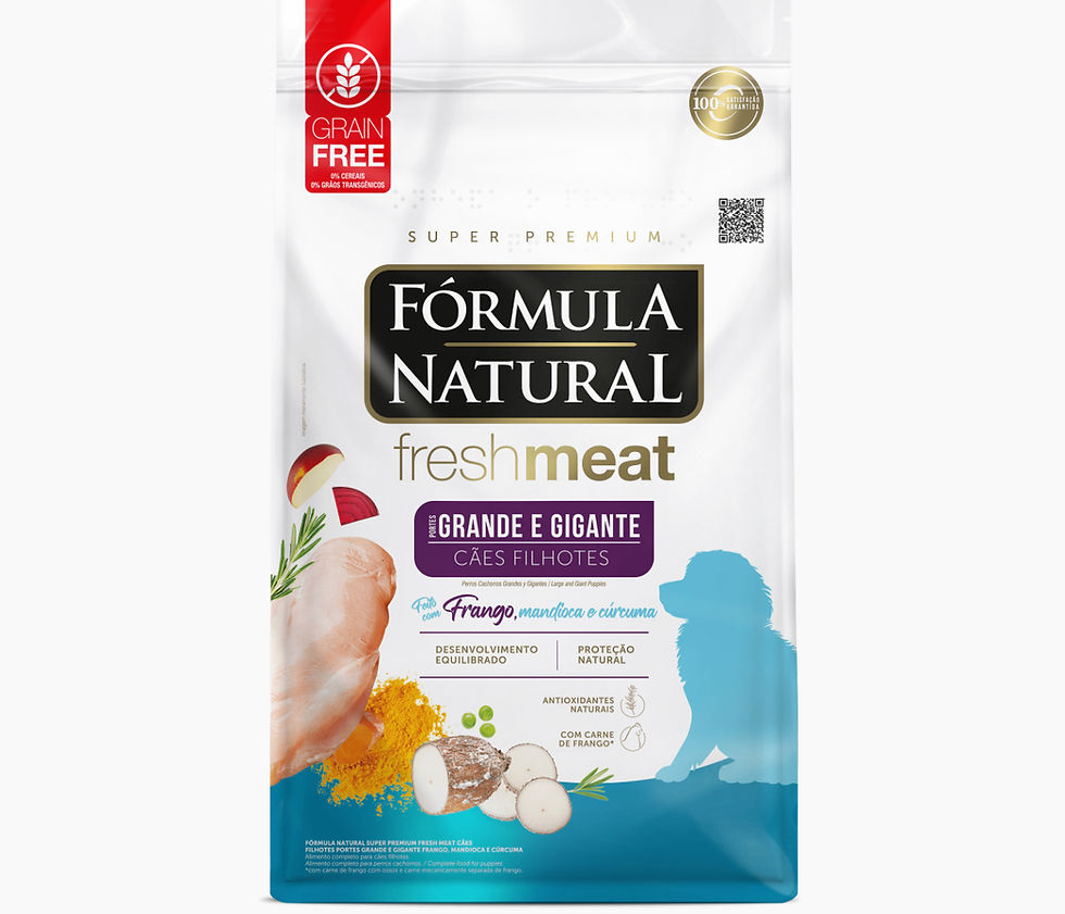 Miniatura: RAÇÃO FÓRMULA NATURAL FRESH MEAT FILHOTE
