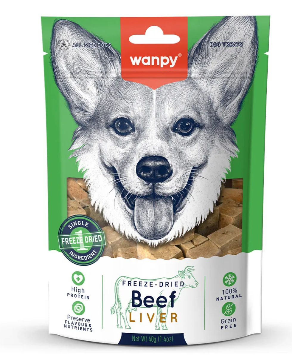 Miniatura: PETISCO PARA CÃES WANPY - FREEZE DRIED 40G