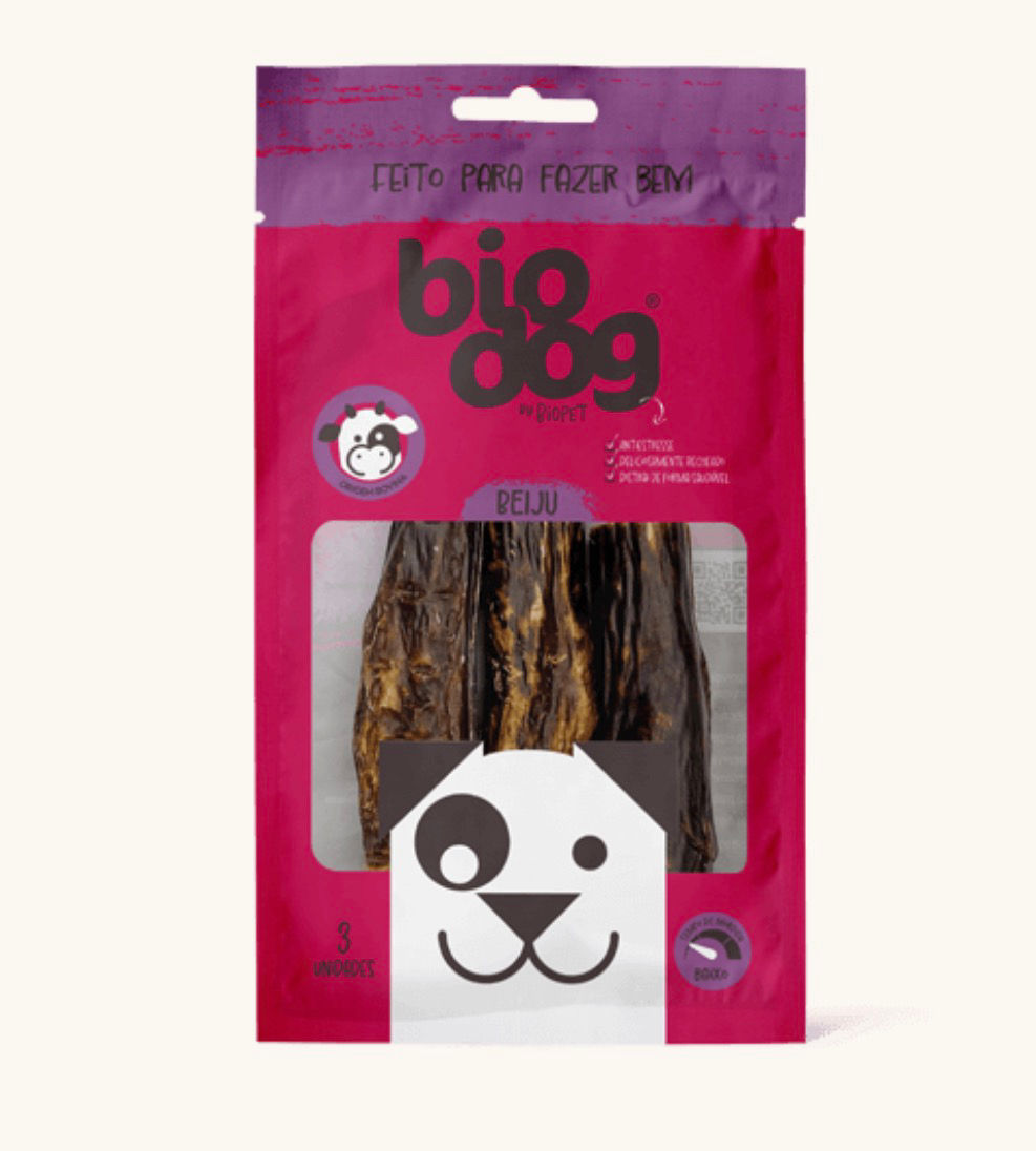PETISCO PARA CÃES - BIODOG BEIJU