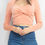Thumbnail: Twisted Velvety Long Sleeve Crop Top
