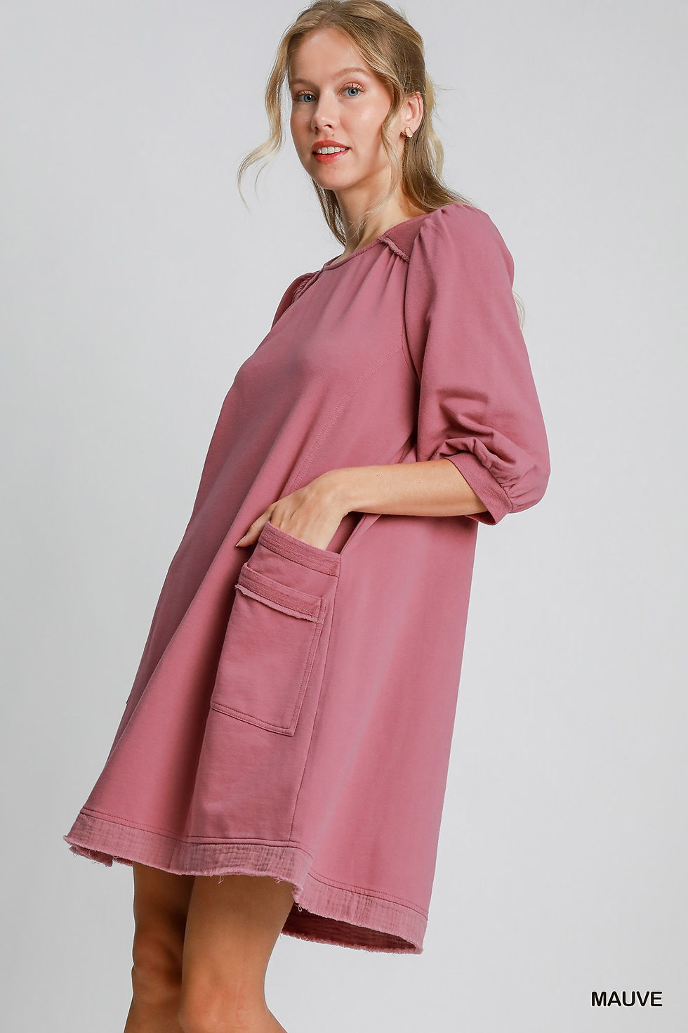 Thumbnail: French Terry Mini Dress
