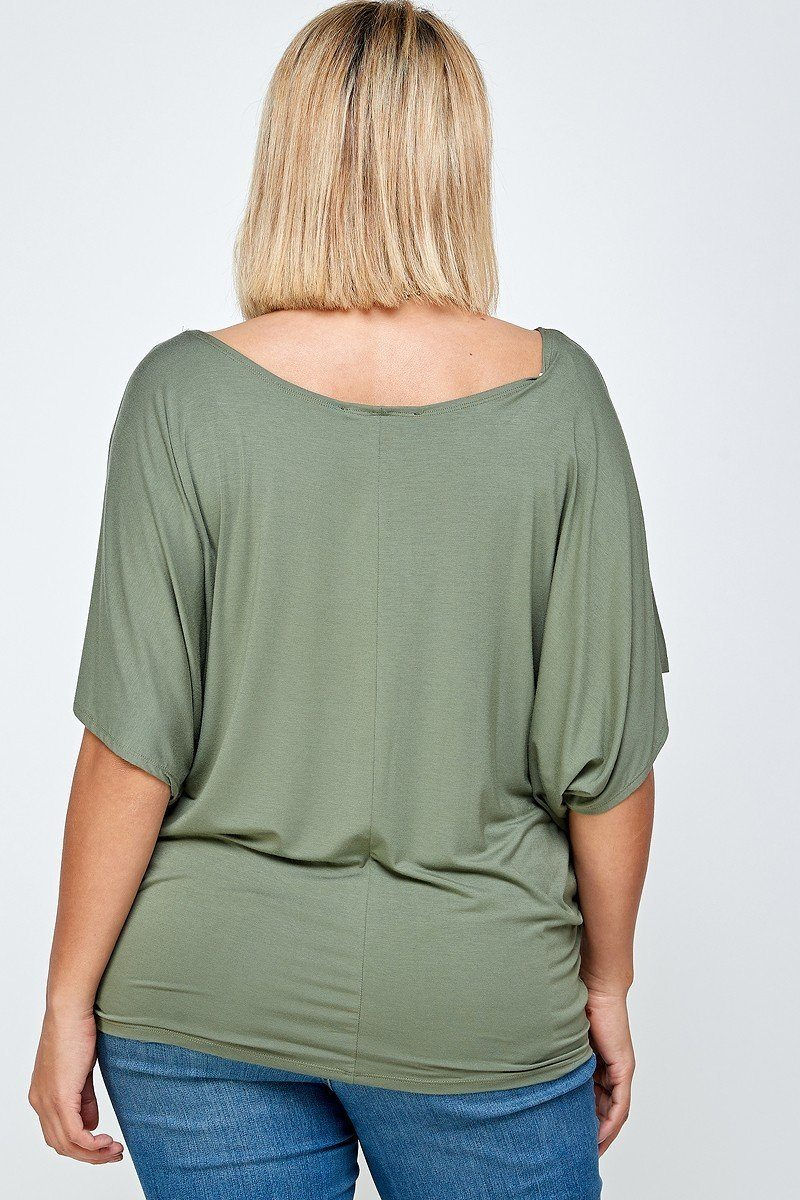 Thumbnail: Solid Knit Top, With A Flowy Silhouette