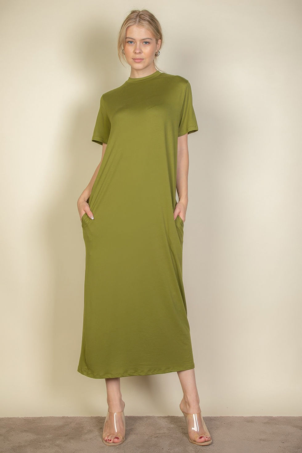 Thumbnail: Side Pocket Tee Dress