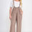 Thumbnail: French Terry Wide Leg Jumpsuit Overalls