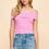Thumbnail: Off Shoulder Ribbed Top 