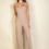 Thumbnail: Notched neck cami jumpsuit