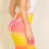 Thumbnail: Ruched Ruffle Trim Mesh Mini Bodycon Skirt