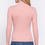 Thumbnail: Long Slv Mock Neck Rib Sweater
