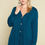 Thumbnail: Plus Size Solid Heavy Rayon Modal Jersey Faux Button Up