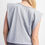 Thumbnail: Sleeveless Crop Top With Shoulder Pads