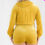 Thumbnail: Plus Size Velour Crop Zip Up Hoodie And Shorts Set