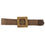 Thumbnail: Fashion Square Straw Buckle Belt