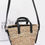 Thumbnail: Faux Straw Small Tote Bag