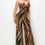 Thumbnail: Allover Print Twist Front Wide Leg Jumpsuit