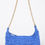 Thumbnail: Faux Straw Zip Chain Shoulder Clutch