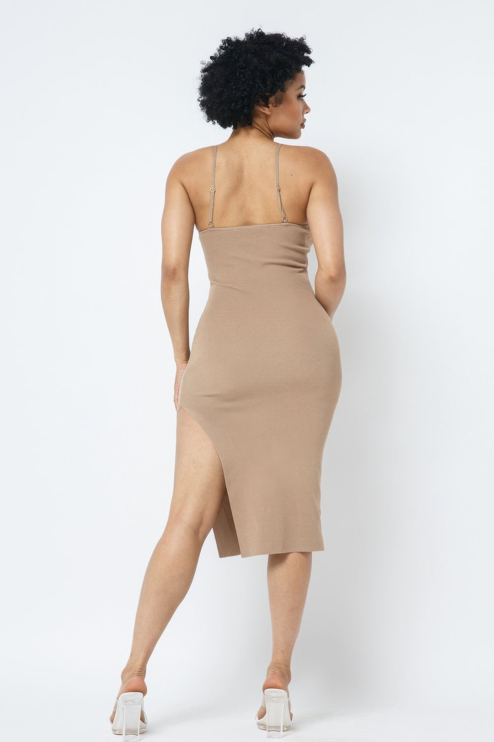 Thumbnail: Side Slit Cami Dress