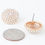 Thumbnail: Pearled Dome Stud Earrings