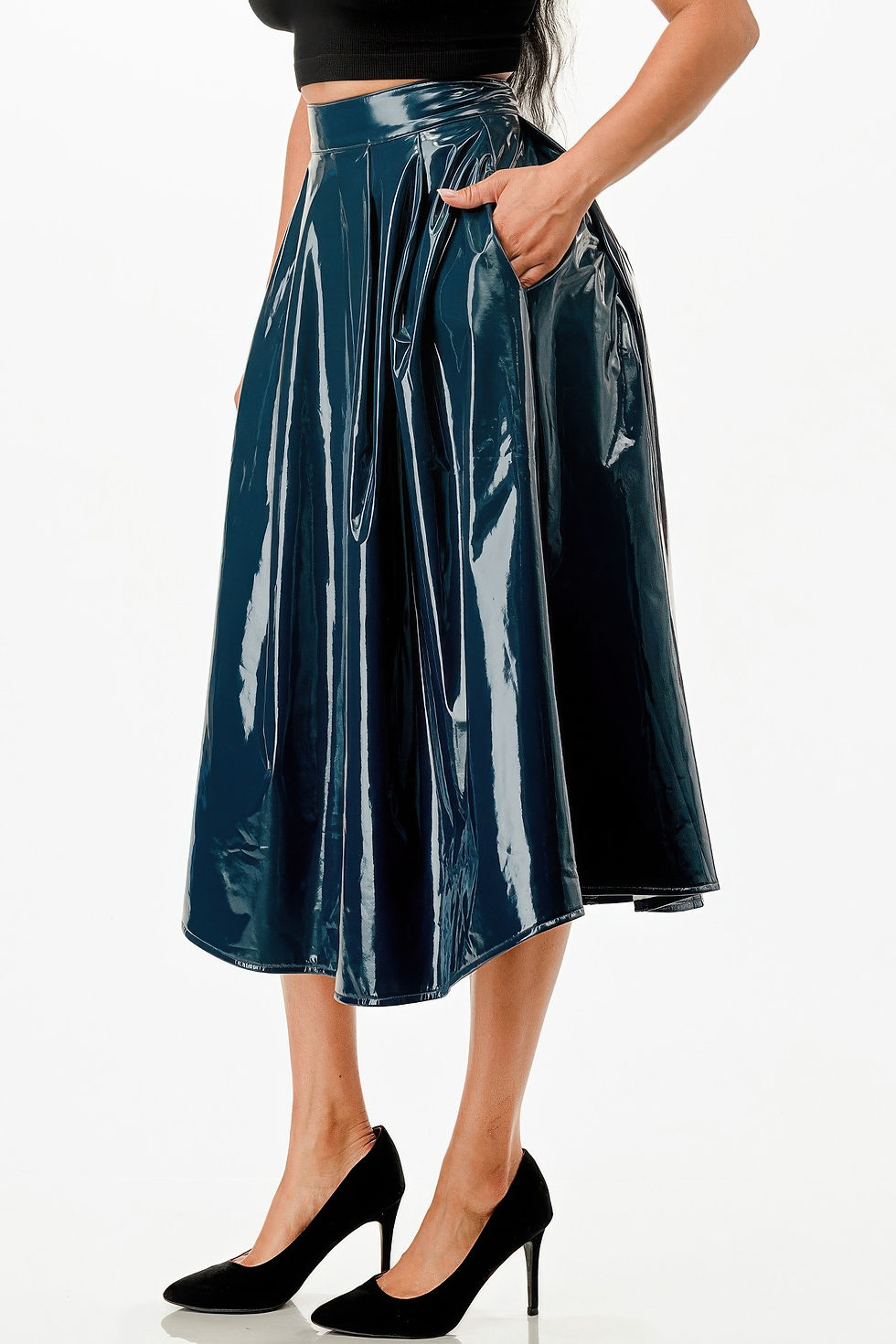 Thumbnail: Midi Skirt With Pockets