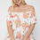 Thumbnail: Floral Print Off The Shoulder Top