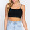 Thumbnail: Back Ribbon Tie Cami Crop Top            
