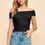 Thumbnail: Off Shoulder Ribbed Top 