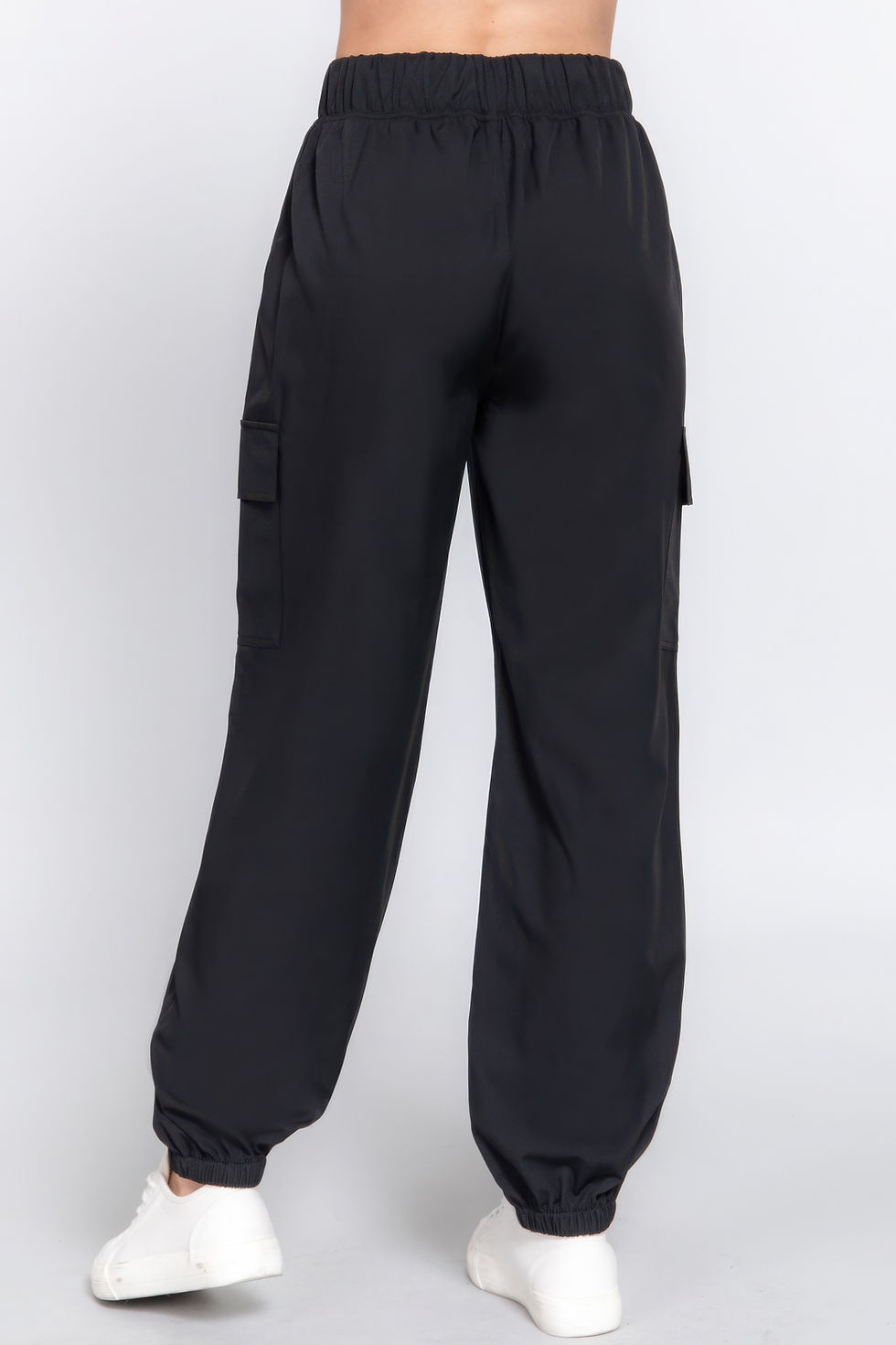Thumbnail: Light Weight Stretch Woven Cargo Jogger Pants