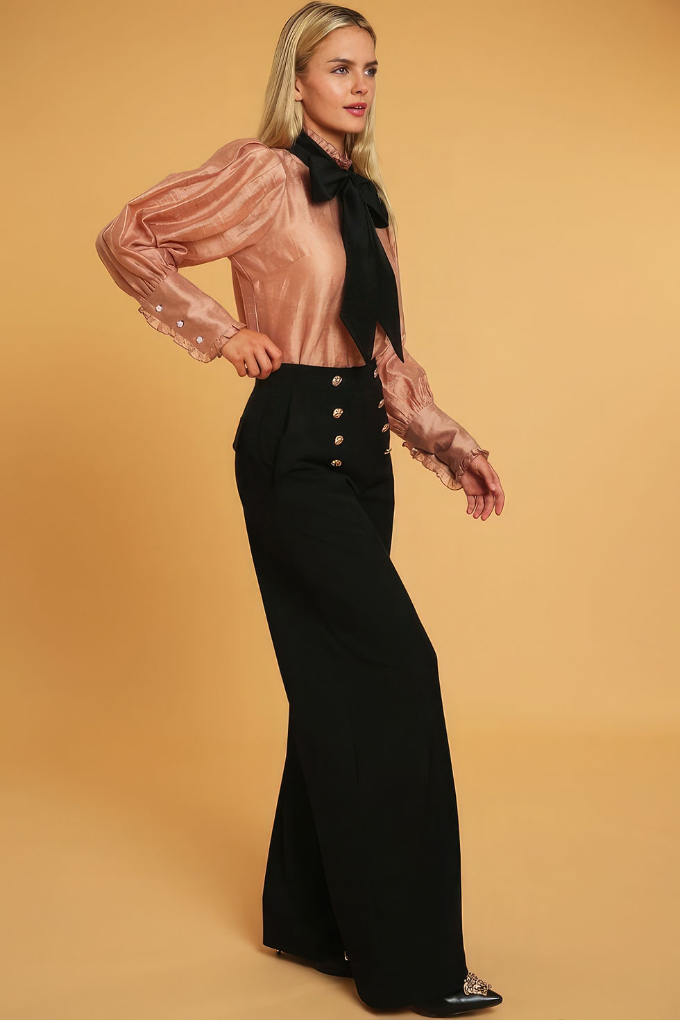 Thumbnail: High Waisted Dressy Pants