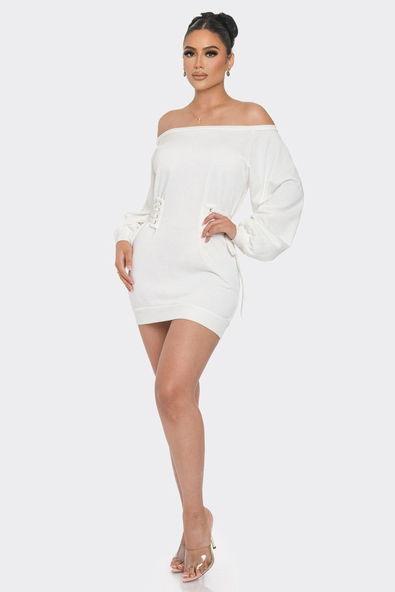 Thumbnail: Off Shoulder Mini Dress