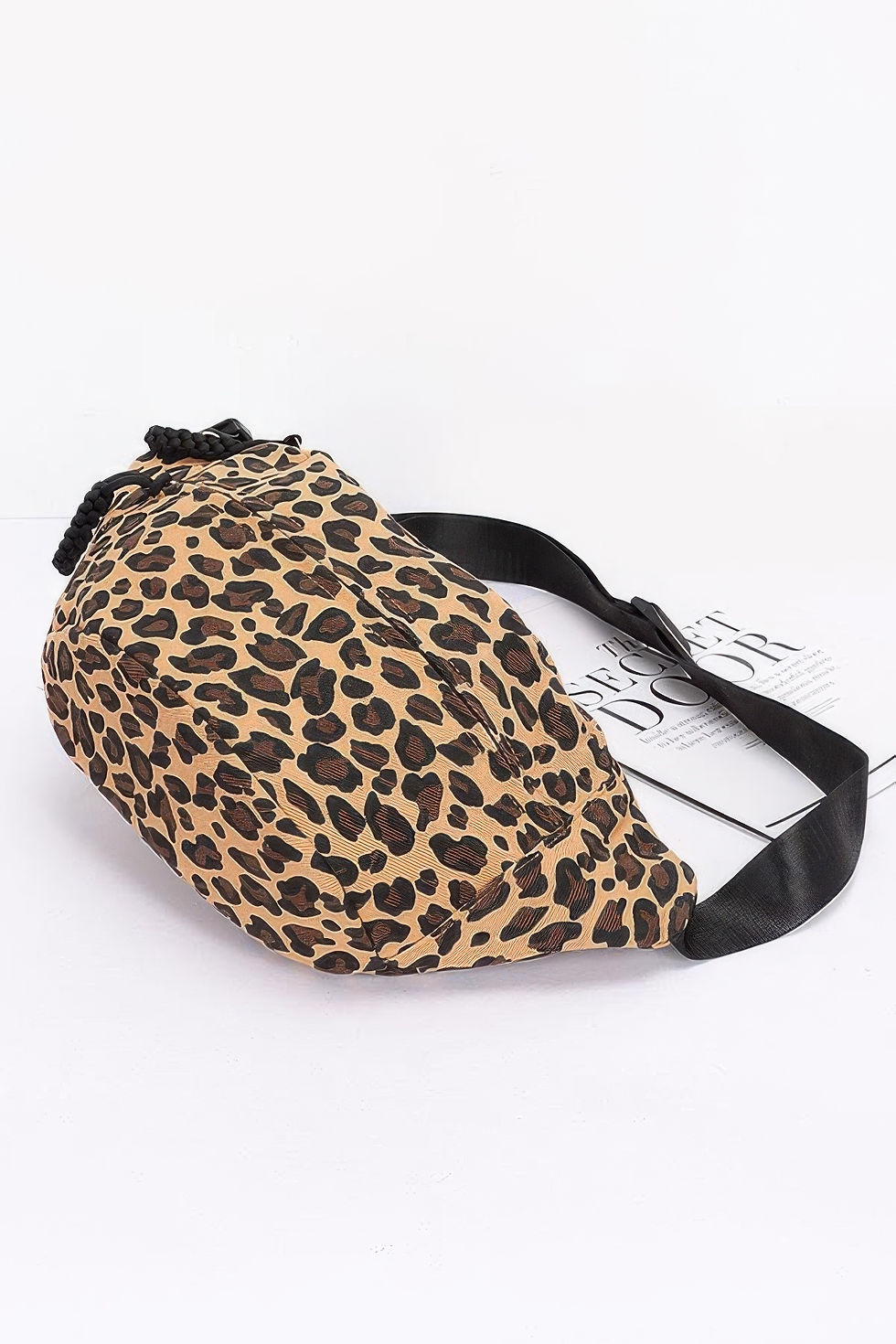 Thumbnail: Cotton Canvas Leo Crossbody Bag