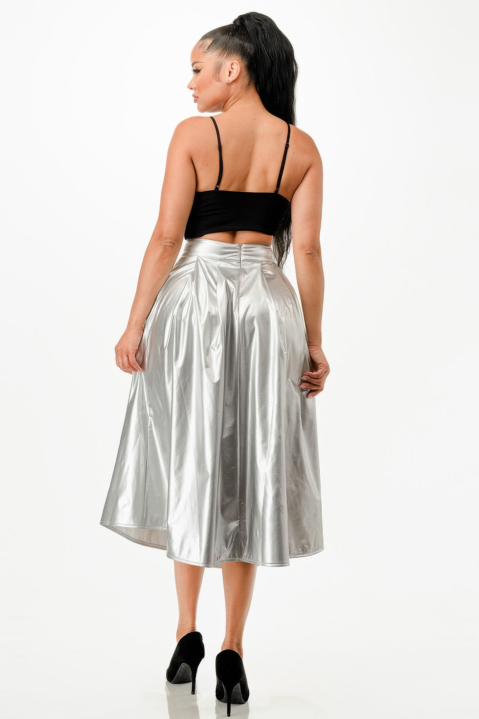Thumbnail: Midi Skirt With Pockets