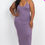 Thumbnail: Plus Racer Back Maxi Dress