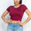 Thumbnail: Short Sleeve Roundneck Crop Top