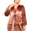 Thumbnail: Plus Velvet Bishop Sleeve Mini Dress