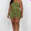 Thumbnail: Plus Adjustable Ruched Detail Curvy Mini Dress
