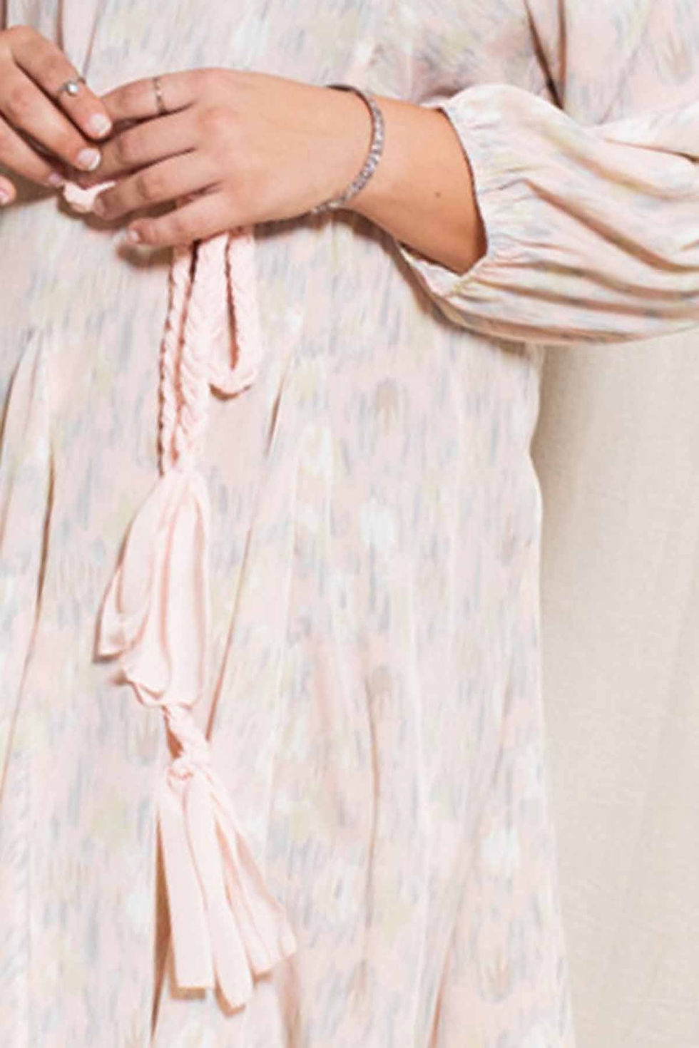 Thumbnail: Abstract Printed Mini Swing Woven Dress