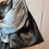 Thumbnail: Embossed Faux Leather Shoulder Bag