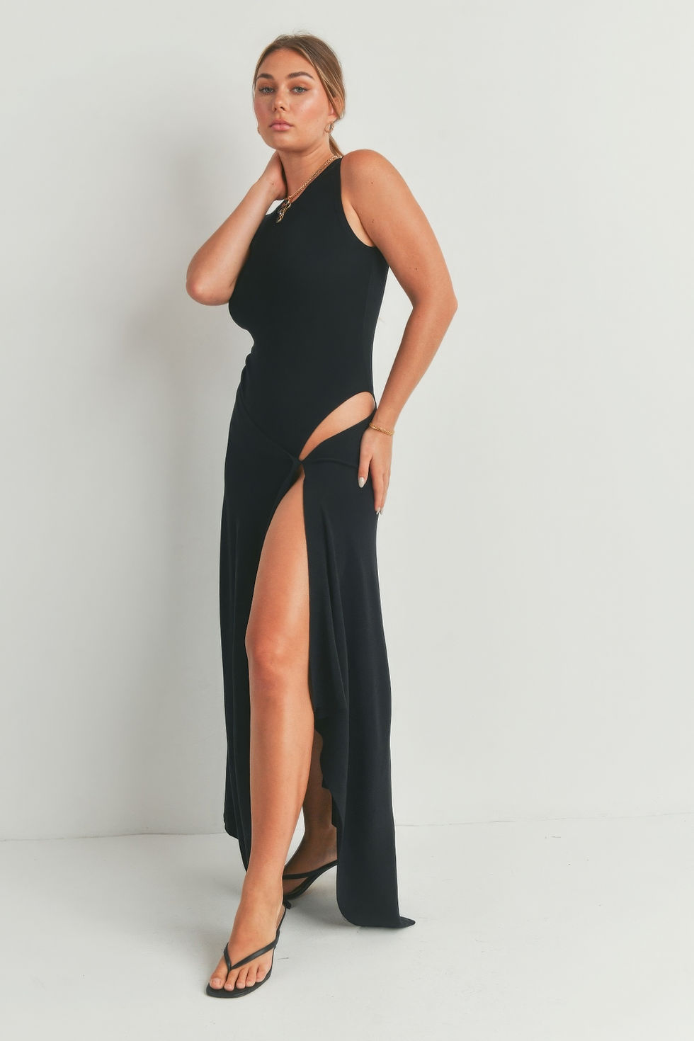 Thumbnail: Maxi Dress With Slit