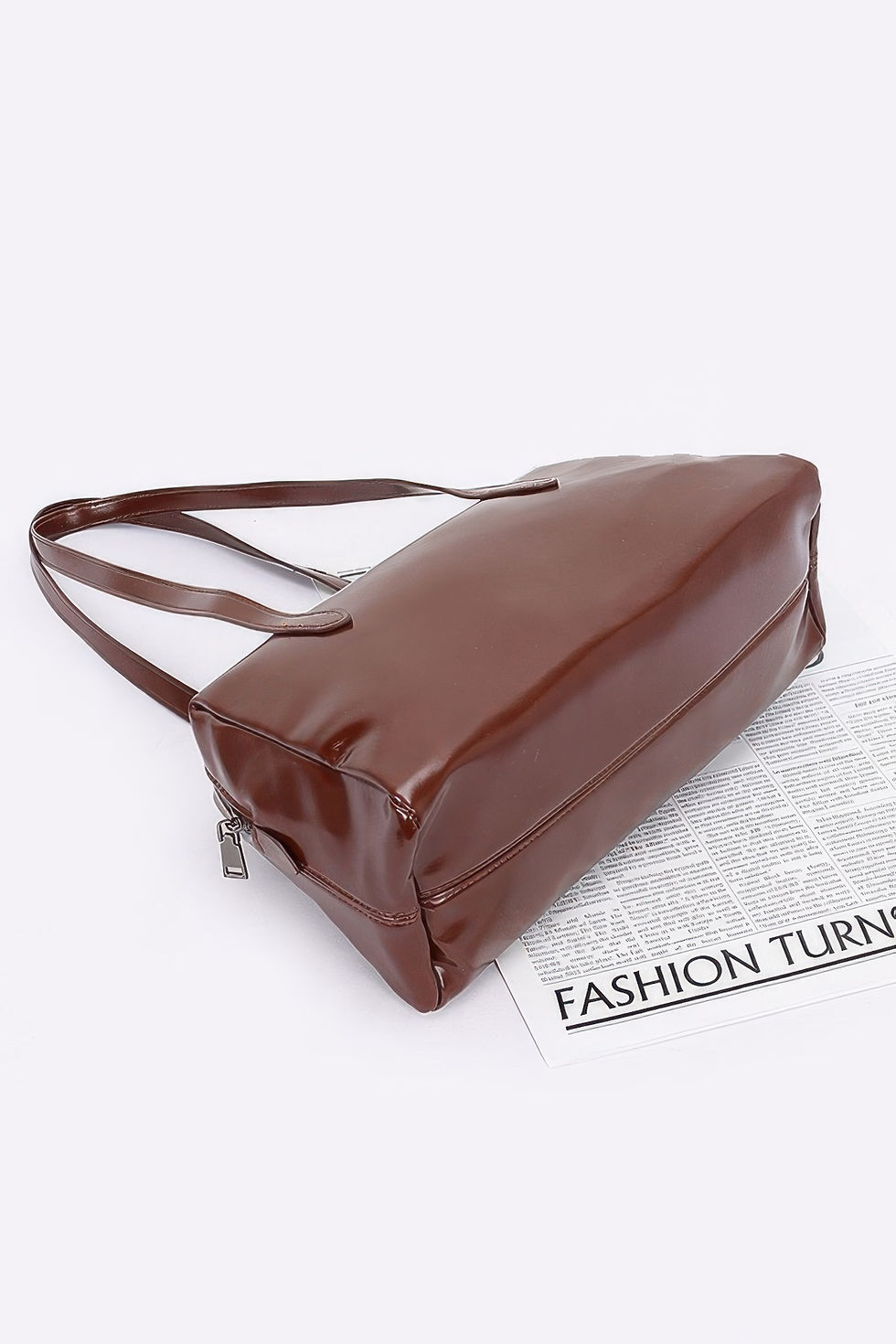 Thumbnail: Faux Leather Sport Bag