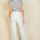 Thumbnail: High Waist Stretch Crepe Flare Pants    