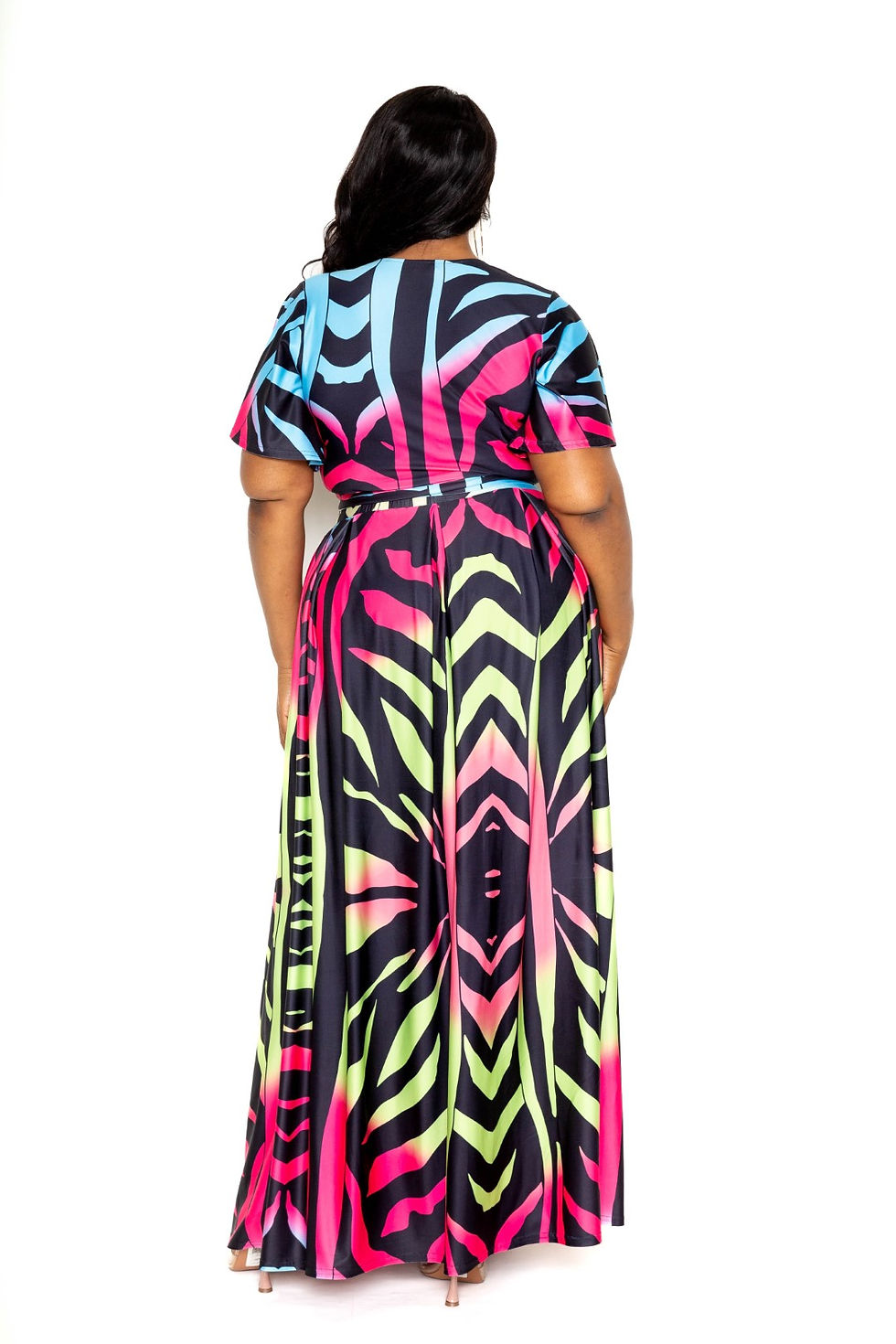 Thumbnail: Ombre Animal Maxi Skirt & Top Set