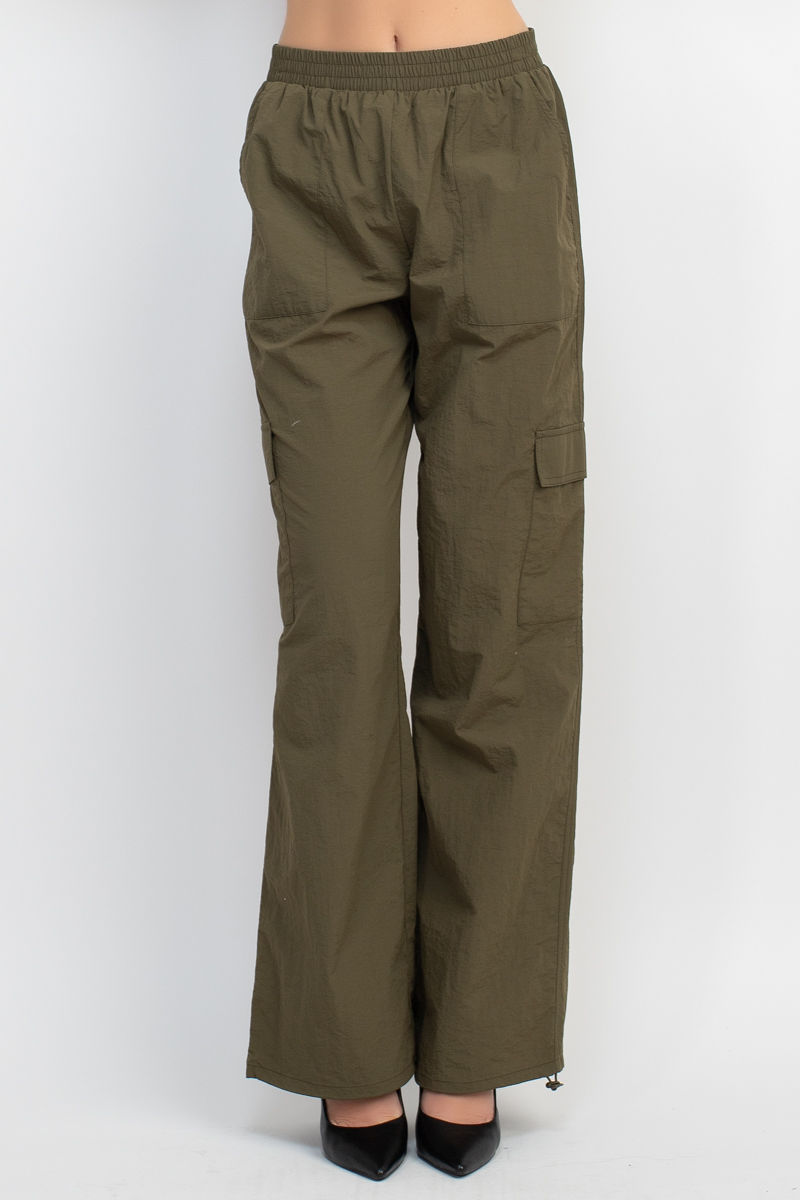 Thumbnail: High-rise Cargo Parachute Pants