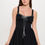 Thumbnail: Front Ribbon Tie Bustier Dress        